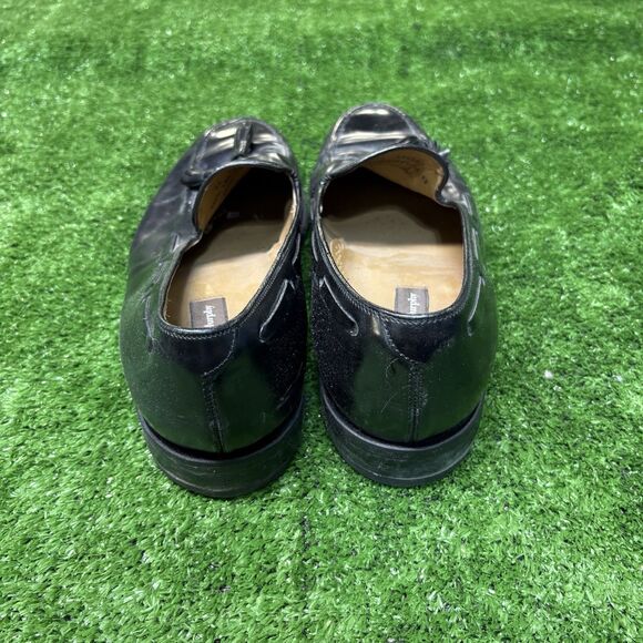Johnston & Murphy Shoes Mens 10.5 3E Black Loafer Tassel Aristocrat Dandy Career main image 7